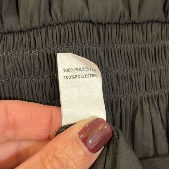 Ramy Brook Studded Detail Elastic Waist Mini Dress Black Size XS - Picture 6 of 11